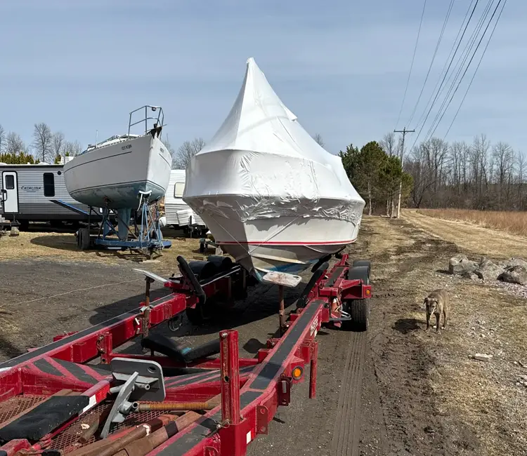 Hydraulic Boat Transport in Vermont