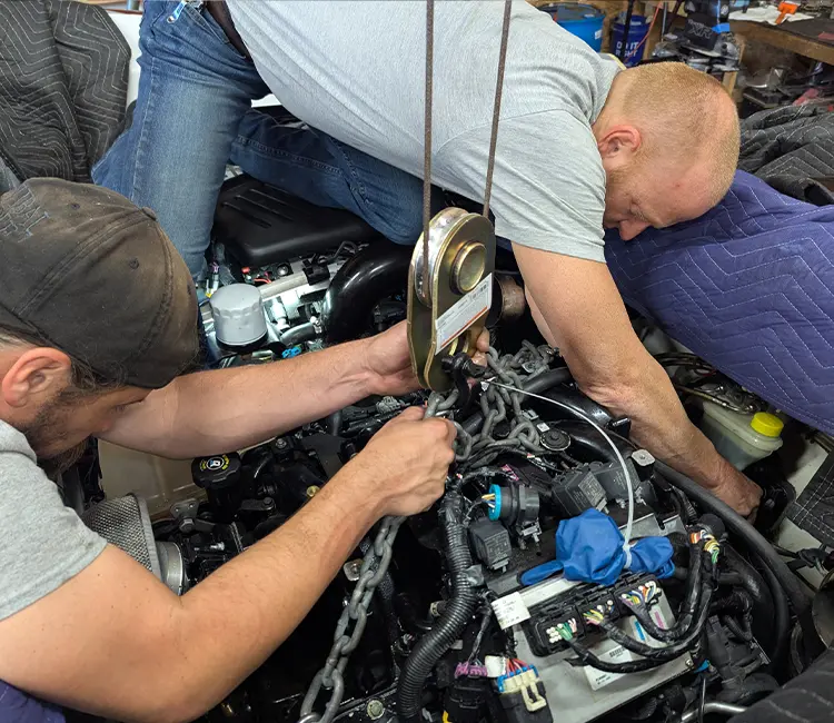 Emergency Boat Repairs in Vermont performed by a Rosen Marine technician